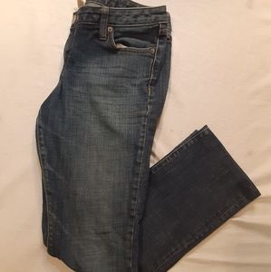 GAP Curvy Straight Blue Jeans
